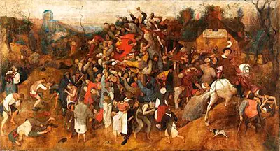 The Wine of Saint Martin's Day Pieter Bruegel